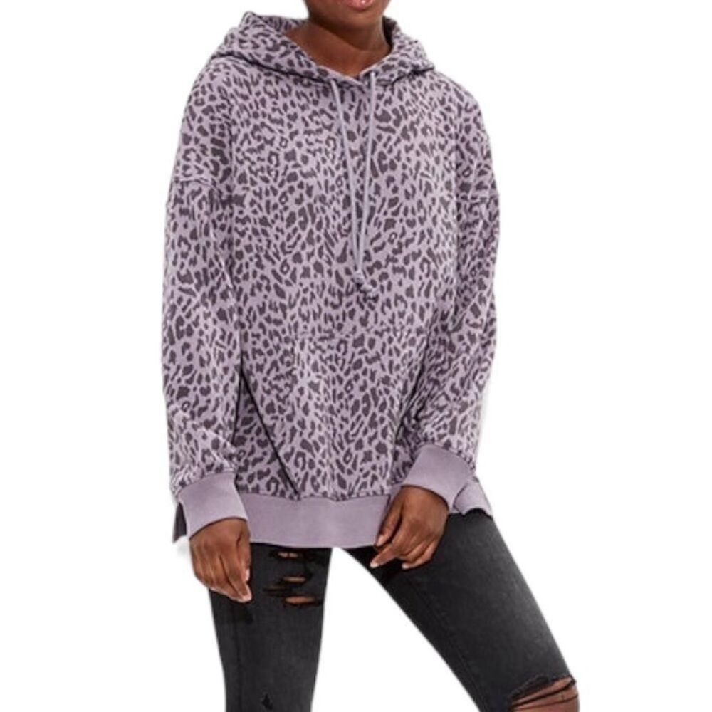 American-eagle Women's Purple Sweatshirt